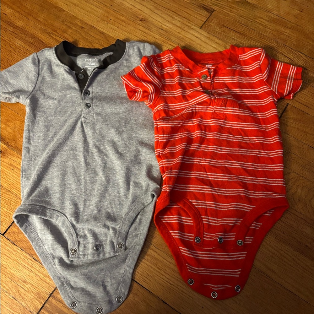 2 pc short sleeve onies